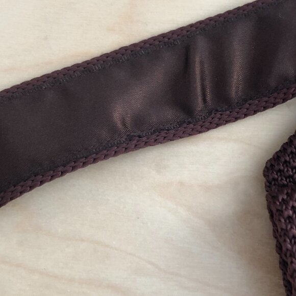 Heart And Dagger Textured Skinny Necktie - Picture 5 of 6